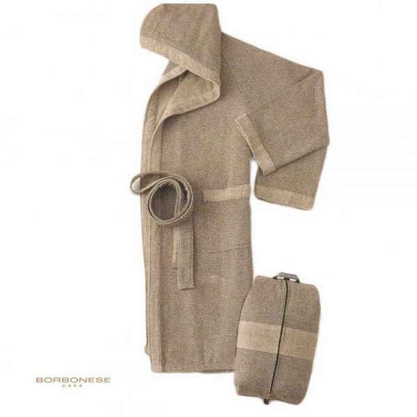 Borbonese - Smart Op - Accappatoio con cappuccio